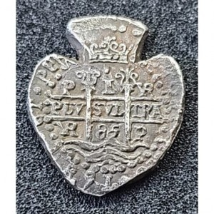 Реверс монеты Боливия, 1 реал, 1667-1701