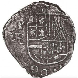 Аверс монеты Боливия, 2 реала, 1598-1621