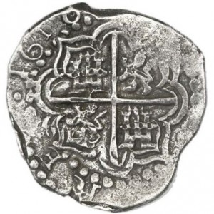 Аверс монеты Боливия, 4 реала, 1598-1621