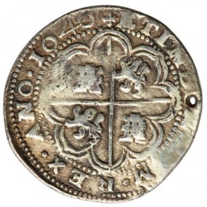 Реверс монеты Боливия, 8 реалов, 1622-1652