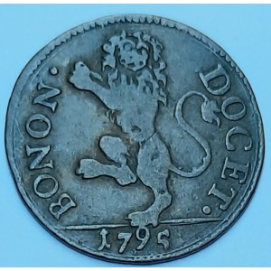 Аверс монеты Болонья, 1 кваттрино, 1795
