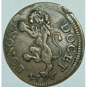 Аверс монеты Болонья, 1 кваттрино, 1796