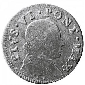 Аверс монеты Болонья, 4 болоньино, 1778-1796