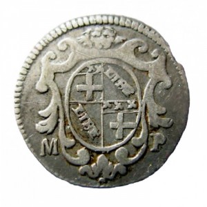 Аверс монеты Болонья, 5 болоньино, 1736-1737