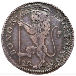 Реверс монеты Болонья, 20 болоньино, 1777