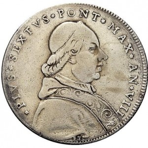 Аверс монеты Болонья, 1 скудо, 1782