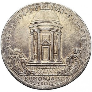 Реверс монеты Болонья, 1 скудо, 1782