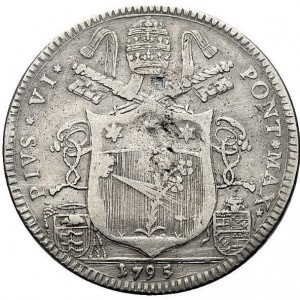 Аверс монеты Болонья, 1 скудо, 1795