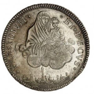 Реверс монеты Болонья, 1 скудо, 1796-1797