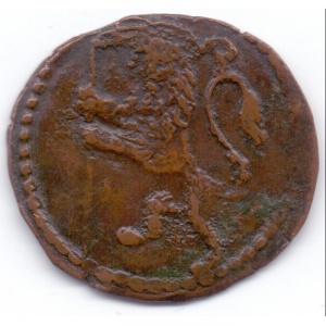 Аверс монеты Болонья, 1 кваттрино, 1607-1620