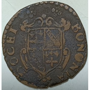 Аверс монеты Болонья, ½ болоньино, 1621-1622