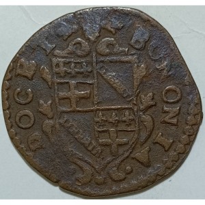 Аверс монеты Болонья, ½ болоньино, 1691-1699