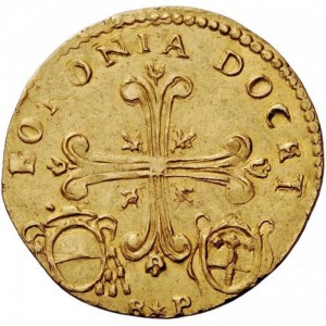 Аверс монеты Болонья, 1 доппия, 1654