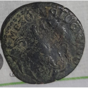 Реверс монеты Болонья, ½ болоньино, 1624-1631