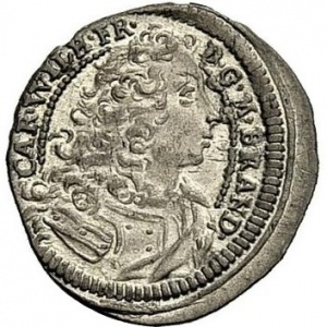 Аверс монеты Бранденбург-Ансбах, 1 крейцер, 1732-1745