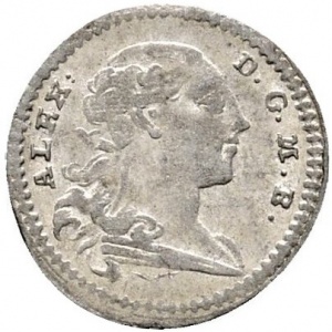 Аверс монеты Бранденбург-Ансбах, 1 крейцер, 1759-1763