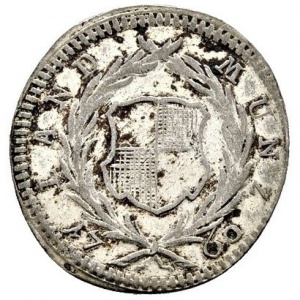 Аверс монеты Бранденбург-Ансбах, 4 крейцера, 1760