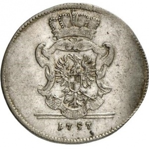 Аверс монеты Бранденбург-Ансбах, ¹⁄₁₂ талера, 1757