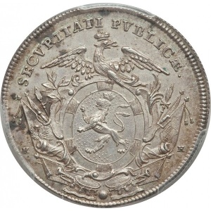 Реверс монеты Бранденбург-Ансбах, ¼ талера, 1765