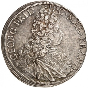 Аверс монеты Бранденбург-Ансбах, 1 талер, 1696