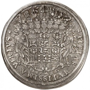 Реверс монеты Бранденбург-Ансбах, 1 талер, 1696