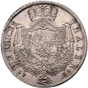 Реверс монеты Бранденбург-Ансбах, 1 талер, 1752