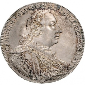 Аверс монеты Бранденбург-Ансбах, 1 талер, 1757