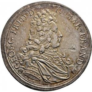 Аверс монеты Бранденбург-Ансбах, 2 талера, 1696