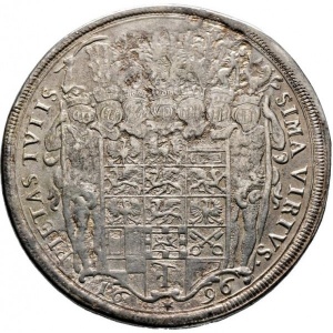 Реверс монеты Бранденбург-Ансбах, 2 талера, 1696