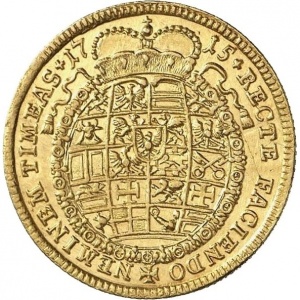 Реверс монеты Бранденбург-Ансбах, 1 дукат, 1715