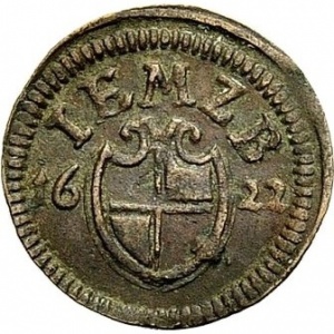Аверс монеты Бранденбург-Ансбах, 4 пфеннига, 1622