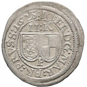 Аверс монеты Бранденбург-Ансбах, 2 крейцера, 1623