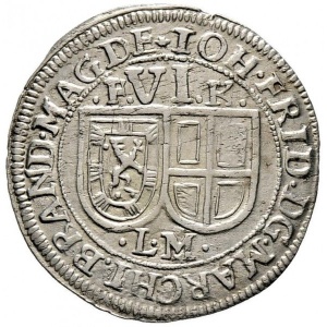 Аверс монеты Бранденбург-Ансбах, 6 крейцеров, 1684