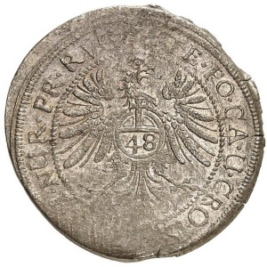 Реверс монеты Бранденбург-Ансбах, 48 крейцеров, 1622