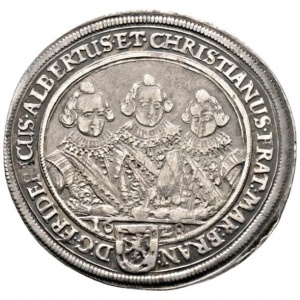 Реверс монеты Бранденбург-Ансбах, ½ талера, 1628-1629