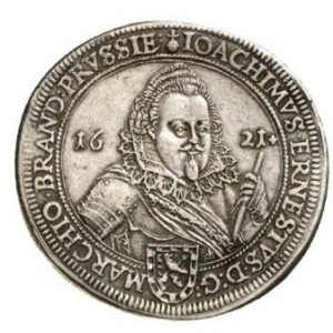Аверс монеты Бранденбург-Ансбах, 1 талер, 1620-1621