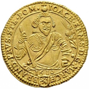 Аверс монеты Бранденбург-Ансбах, 1 голдгульден, 1610-1624