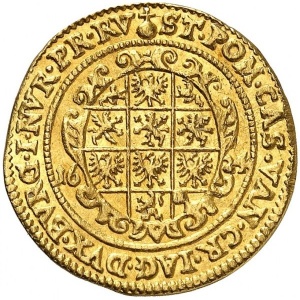Реверс монеты Бранденбург-Ансбах, 1 дукат, 1609-1624