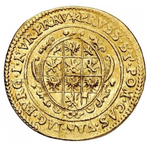 Реверс монеты Бранденбург-Ансбах, 1 дукат, 1625-1632