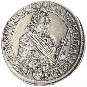 Аверс монеты Бранденбург-Ансбах, 6 крейцеров, 1625, Смерть Иоахима Эрнста /без указания номинала/