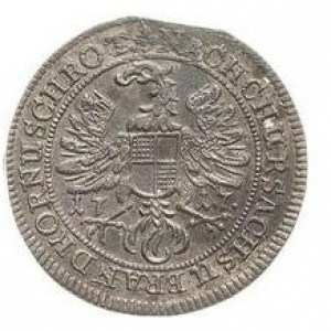 Реверс монеты Бранденбург-Байрейт, 1/24 талера, 1712-1726