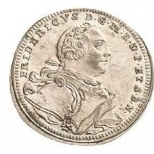 Аверс монеты Бранденбург-Байрейт, ¹⁄₁₂ талера, 1747-1759