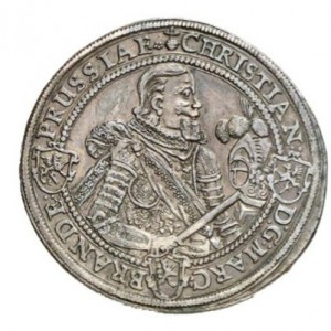 Аверс монеты Бранденбург-Байрейт, 1 талер, 1623-1624