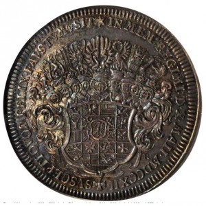 Реверс монеты Бранденбург-Байрейт, 1 талер, 1712