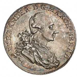 Аверс монеты Бранденбург-Байрейт, 1 талер, 1786