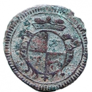 Аверс монеты Бранденбург-Байрейт, 1 геллер, 1698-1713