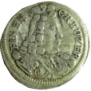 Аверс монеты Бранденбург-Байрейт, 1 крейцер, 1697-1710