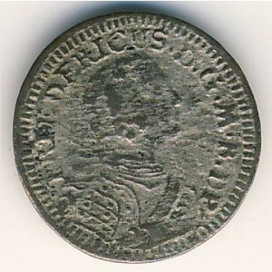 Аверс монеты Бранденбург-Байрейт, 1 крейцер, 1741-1744