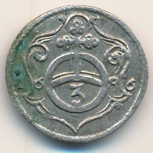 Реверс монеты Бранденбург-Байрейт, 3 пфеннига, 1678-1686