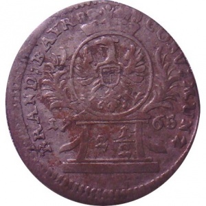Аверс монеты Бранденбург-Байрейт, 2½ крейцера, 1765-1766